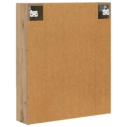  Fürdőszobai tükörszekrény Művészi tölgy 60 x 14.5 x 70 cm