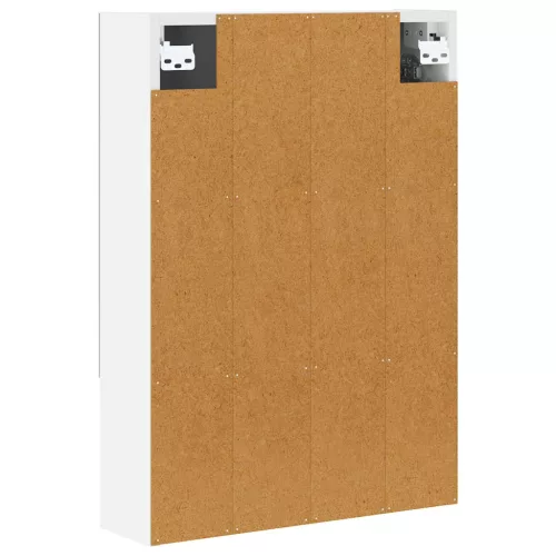  Fürdőszobai tükörszekrény Fehér 50 x 14,5 x 70 cm Faanyag