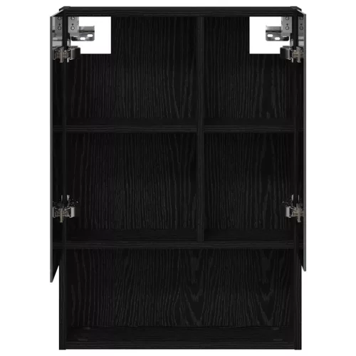  Fürdőszobai tükörszekrény Fekete tölgy 50 x 14,5 x 70 cm