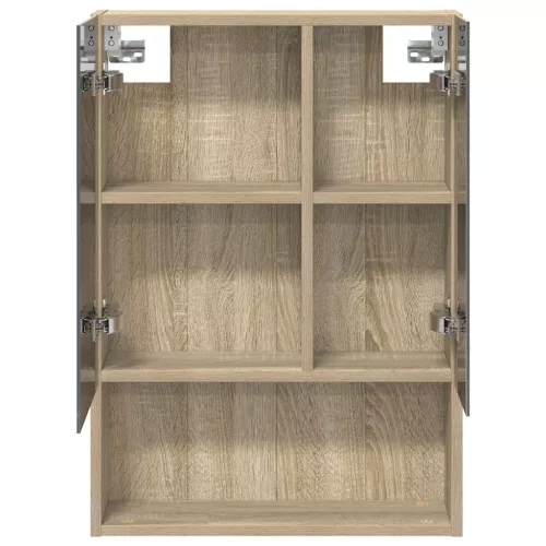  Fürdőszobai tükörszekrény Sonoma tölgy 50 x 14,5 x 70 cm