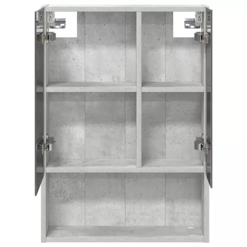  Fürdőszobai tükörszekrény Beton Szürke 50 x 14,5 x 70 cm
