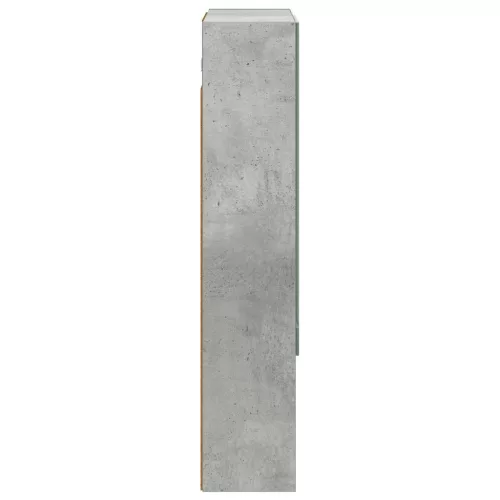  Fürdőszobai tükörszekrény Beton Szürke 50 x 14,5 x 70 cm