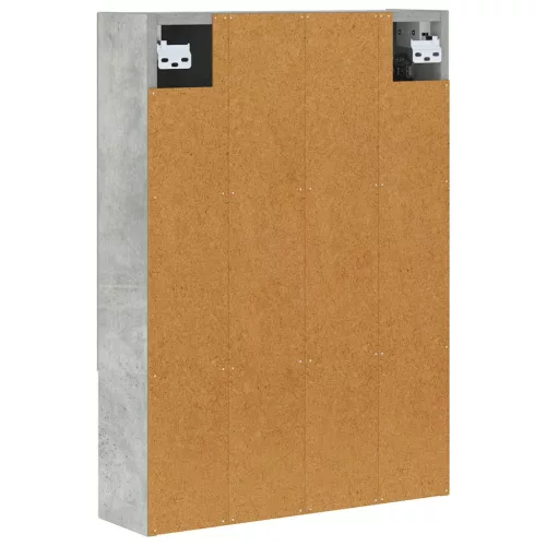  Fürdőszobai tükörszekrény Beton Szürke 50 x 14,5 x 70 cm