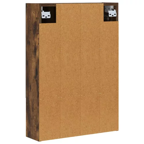  Fürdőszobai tükörszekrény Füstölt tölgy 50 x 14,5 x 70 cm