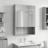  Fürdőszobai tükörszekrény Szürke Sonoma 50 x 14,5 x 70 cm