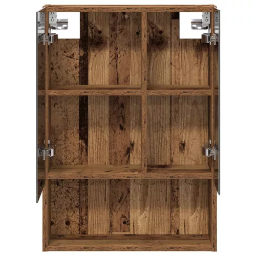  Fürdőszobai tükörszekrény Öreg fa 50 x 14,5 x 70 cm Faanyag