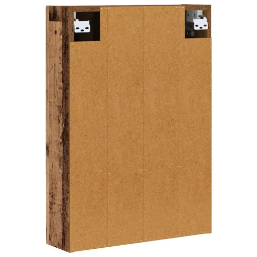  Fürdőszobai tükörszekrény Öreg fa 50 x 14,5 x 70 cm Faanyag