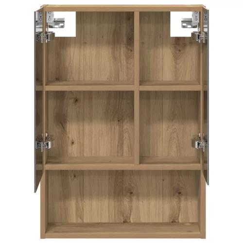  Fürdőszobai tükörszekrény Művészi tölgy 50 x 14,5 x 70 cm