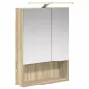  Fürdőszobai tükörszekrény Sonoma tölgy 50 x 14,5 x 70 cm