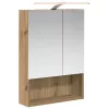  Fürdőszobai tükörszekrény Művészi tölgy 50 x 14,5 x 70 cm