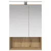  Fürdőszobai tükörszekrény Művészi tölgy 50 x 14,5 x 70 cm