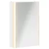  Fürdőszobai tükörszekrény Fehér 33 x 11,5 x 50 cm Faanyag