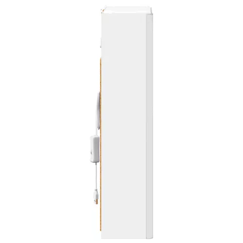  Fürdőszobai tükörszekrény Fehér 33 x 11,5 x 50 cm Faanyag