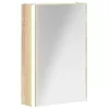  Fürdőszobai tükörszekrény Sonoma tölgy 33 x 11,5 x 50 cm