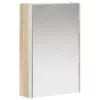  Fürdőszobai tükörszekrény Sonoma tölgy 33 x 11,5 x 50 cm