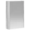  Fürdőszobai tükörszekrény Szürke Sonoma 33 x 11,5 x 50 cm