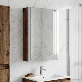    Fürdőszobai tükörszekrény Öreg fa 33 x 11,5 x 50 cm Faanyag