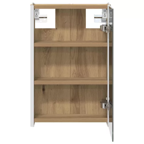  Fürdőszobai tükörszekrény Művészi tölgy 33 x 11,5 x 50 cm