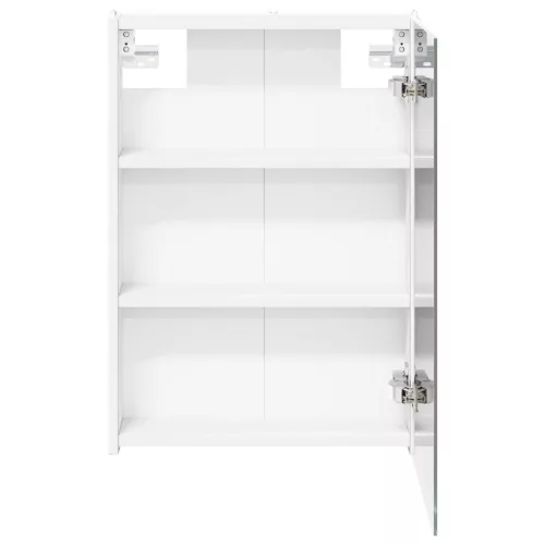  Fürdőszobai tükörszekrény Fehér 43 x 11,5 x 60,5 cm Faanyag