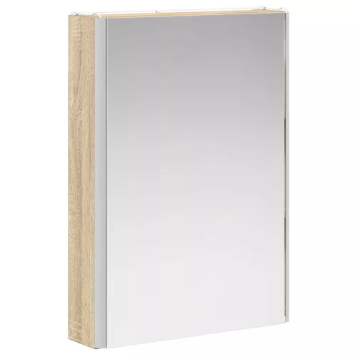  Fürdőszobai tükörszekrény Sonoma tölgy 43 x 11,5 x 60,5 cm