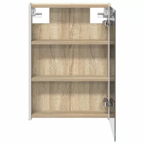  Fürdőszobai tükörszekrény Sonoma tölgy 43 x 11,5 x 60,5 cm