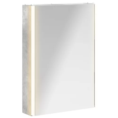  Fürdőszobai tükörszekrény Beton Szürke 43 x 11,5 x 60,5 cm