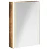  Fürdőszobai tükörszekrény Füstölt tölgy 43 x 11,5 x 60,5 cm