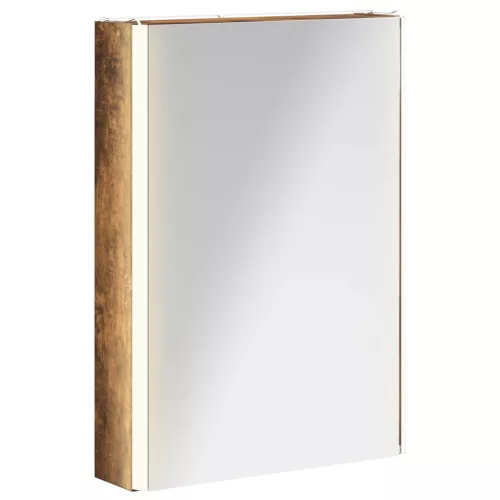  Fürdőszobai tükörszekrény Füstölt tölgy 43 x 11,5 x 60,5 cm