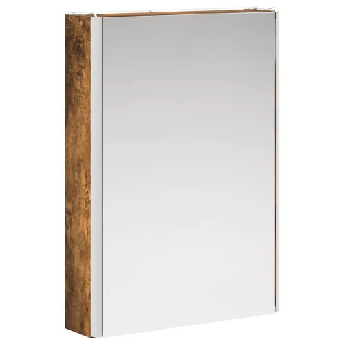  Fürdőszobai tükörszekrény Füstölt tölgy 43 x 11,5 x 60,5 cm