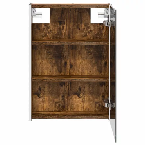  Fürdőszobai tükörszekrény Füstölt tölgy 43 x 11,5 x 60,5 cm