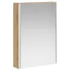  Fürdőszobai tükörszekrény Művészi tölgy 43 x 11,5 x 60,5 cm