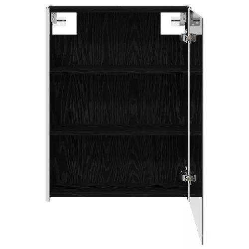  Fürdőszobai tükörszekrény Fekete tölgy 53,5 x 15,5 x 70 cm