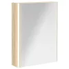  Fürdőszobai tükörszekrény Sonoma tölgy 53,5 x 15,5 x 70 cm