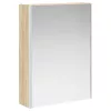  Fürdőszobai tükörszekrény Sonoma tölgy 53,5 x 15,5 x 70 cm