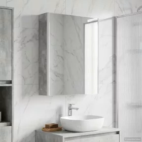    Fürdőszobai tükörszekrény Beton Szürke 53,5 x 15,5 x 70 cm