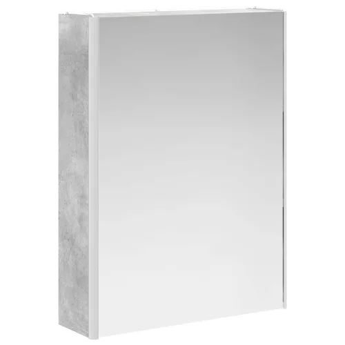  Fürdőszobai tükörszekrény Beton Szürke 53,5 x 15,5 x 70 cm