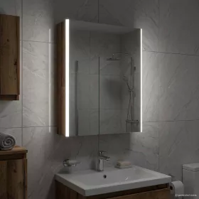    Fürdőszobai tükörszekrény Öreg fa 53,5 x 15,5 x 70 cm Faanyag