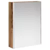  Fürdőszobai tükörszekrény Öreg fa 53,5 x 15,5 x 70 cm Faanyag