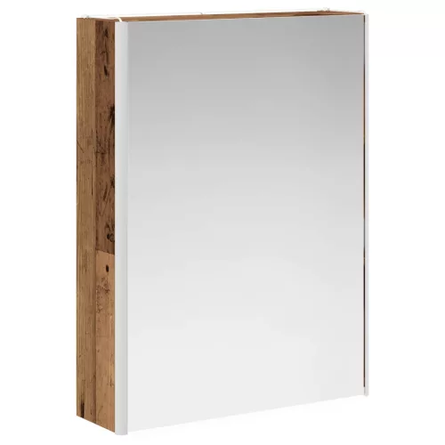  Fürdőszobai tükörszekrény Öreg fa 53,5 x 15,5 x 70 cm Faanyag