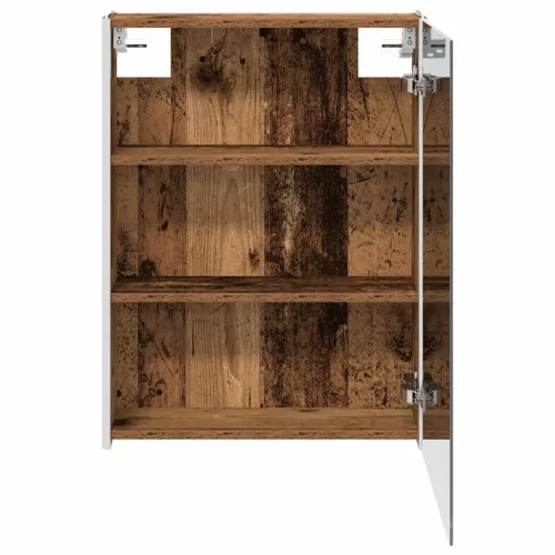  Fürdőszobai tükörszekrény Öreg fa 53,5 x 15,5 x 70 cm Faanyag