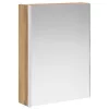  Fürdőszobai tükörszekrény Művészi tölgy 53,5 x 15,5 x 70 cm