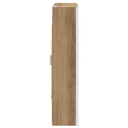  Fürdőszobai tükörszekrény Művészi tölgy 53,5 x 15,5 x 70 cm