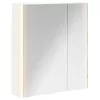  Fürdőszobai tükörszekrény Fehér 63,5 x 15,5 x 70 cm Faanyag