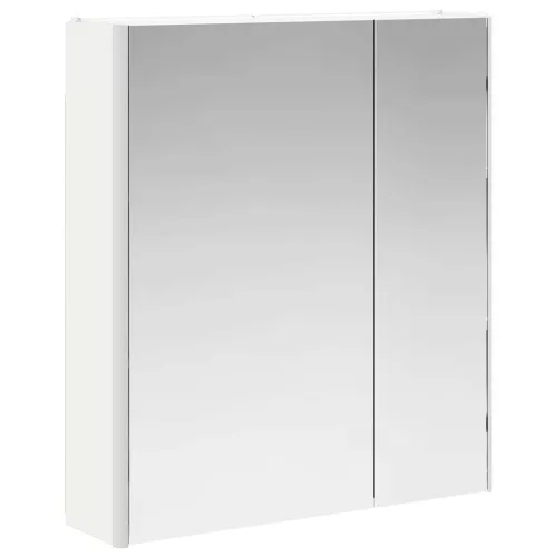  Fürdőszobai tükörszekrény Fehér 63,5 x 15,5 x 70 cm Faanyag