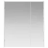  Fürdőszobai tükörszekrény Fehér 63,5 x 15,5 x 70 cm Faanyag