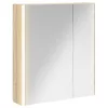  Fürdőszobai tükörszekrény Sonoma tölgy 63,5 x 15,5 x 70 cm