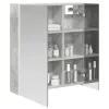  Fürdőszobai tükörszekrény Beton Szürke 63,5 x 15,5 x 70 cm