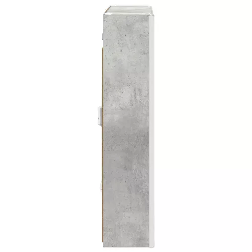  Fürdőszobai tükörszekrény Beton Szürke 63,5 x 15,5 x 70 cm