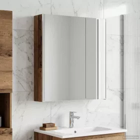    Fürdőszobai tükörszekrény Öreg fa 63,5 x 15,5 x 70 cm Faanyag