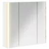  Fürdőszobai tükörszekrény Fehér 63,5 x 15,5 x 60,5 cm Faanyag